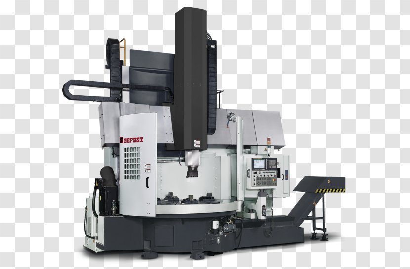 Turret Lathe Tour Vertical Computer Numerical Control Turning - Milling - Machine Tool Transparent PNG