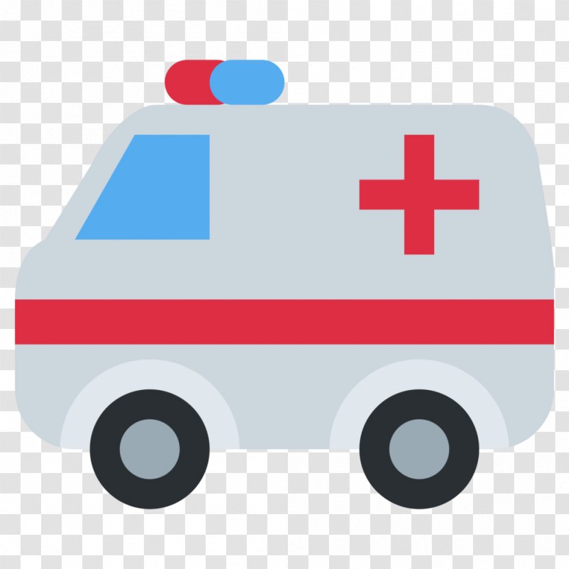 Emoji Ambulance Emergency Service Emoticon Transparent PNG