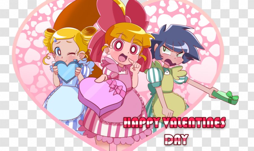 Valentine's Day Bubbles DeviantArt Kaoru Matsubara Momoko Akatsutsumi - Heart - Happy B.day Transparent PNG