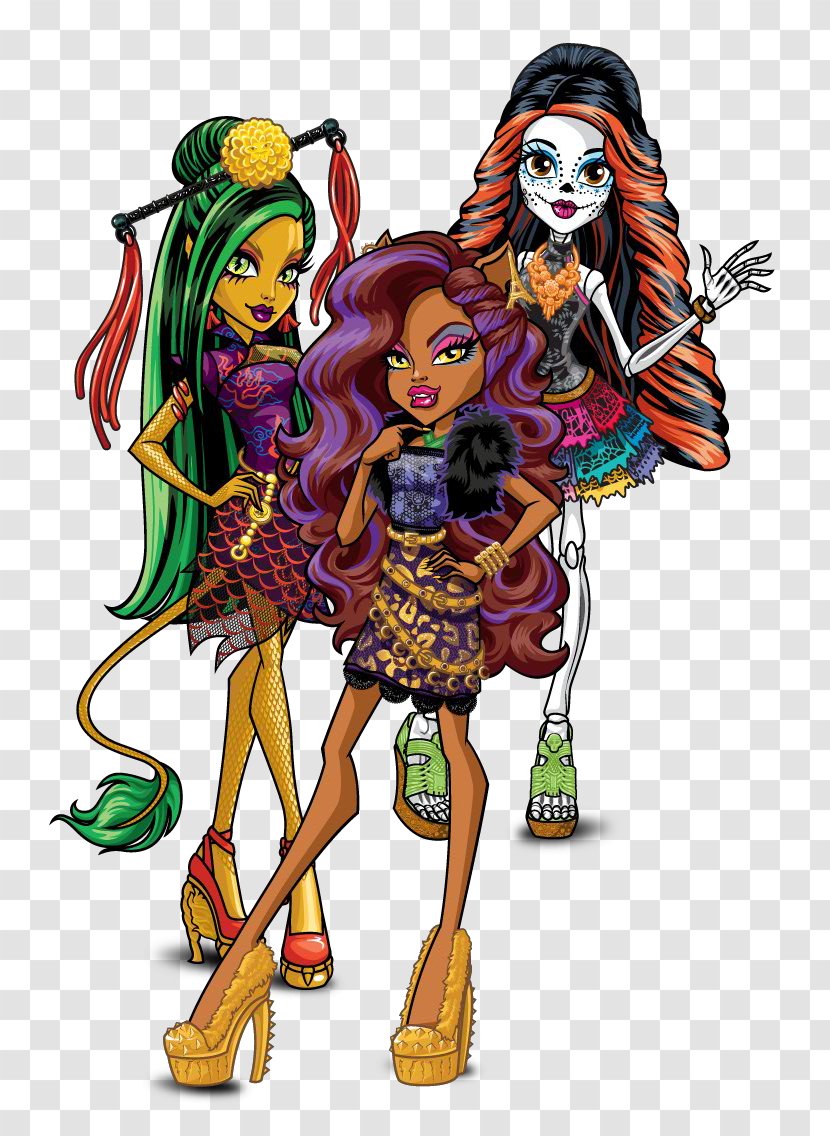 Monster High: Ghoul Spirit Doll Frankie Stein - Fictional Character - Psychobilly Transparent PNG