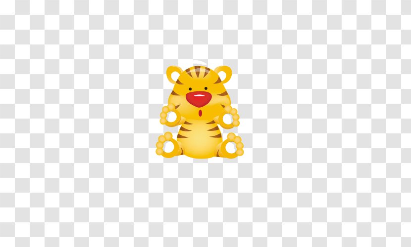 Baby Tigers Tigger Cartoon Clip Art - Material - Tiger Toys Transparent PNG