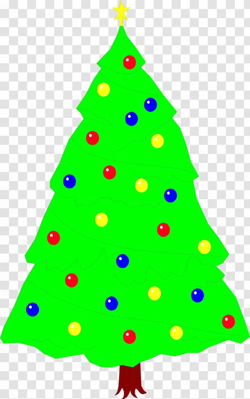 Christmas Tree Fir Clip Art - Ornament Transparent PNG