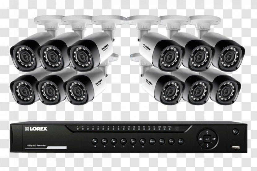 Lorex Technology Inc Closed-circuit Television Camera 1080p Digital Video Recorders - Closedcircuit - Security Systems Transparent PNG
