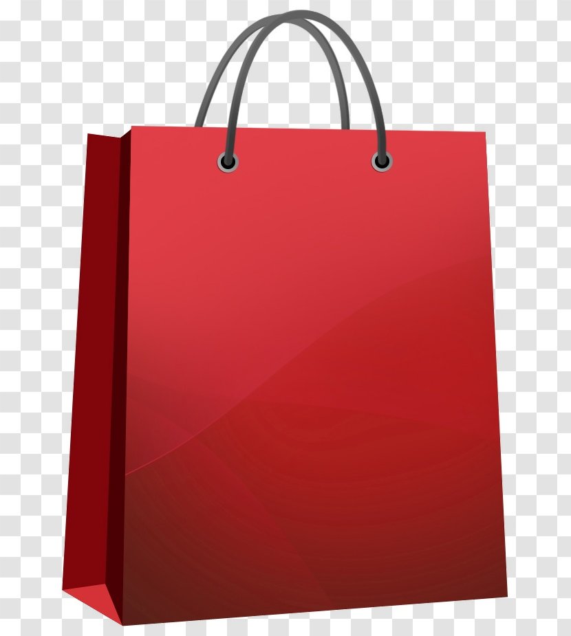 Paper Plastic Bag Shopping Bags & Trolleys Manufacturing - Red Transparent PNG