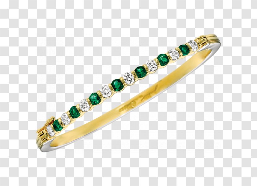 Emerald Bangle Ring Jewellery Gold Transparent PNG