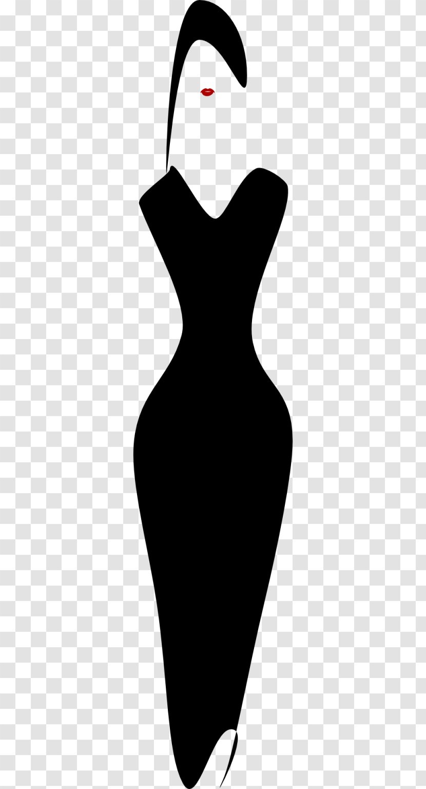 Little Black Dress Fashion Evening Gown Clothing - Sleeve Transparent PNG