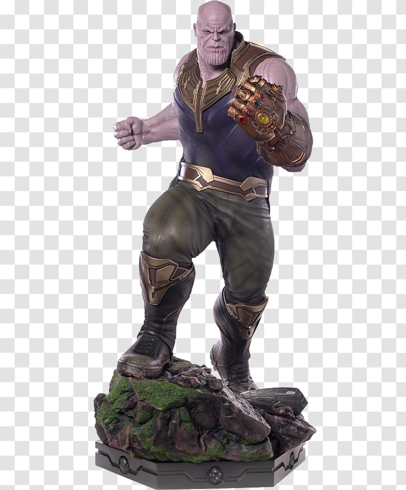 Marvel Avengers Infinity War Legacy Replica Statue 1/4 Thanos 72 Cm Avengers: Iron Studios BDS Art 1/10 Scale 35cm - Action Figure - Captain America Shield Transparent PNG