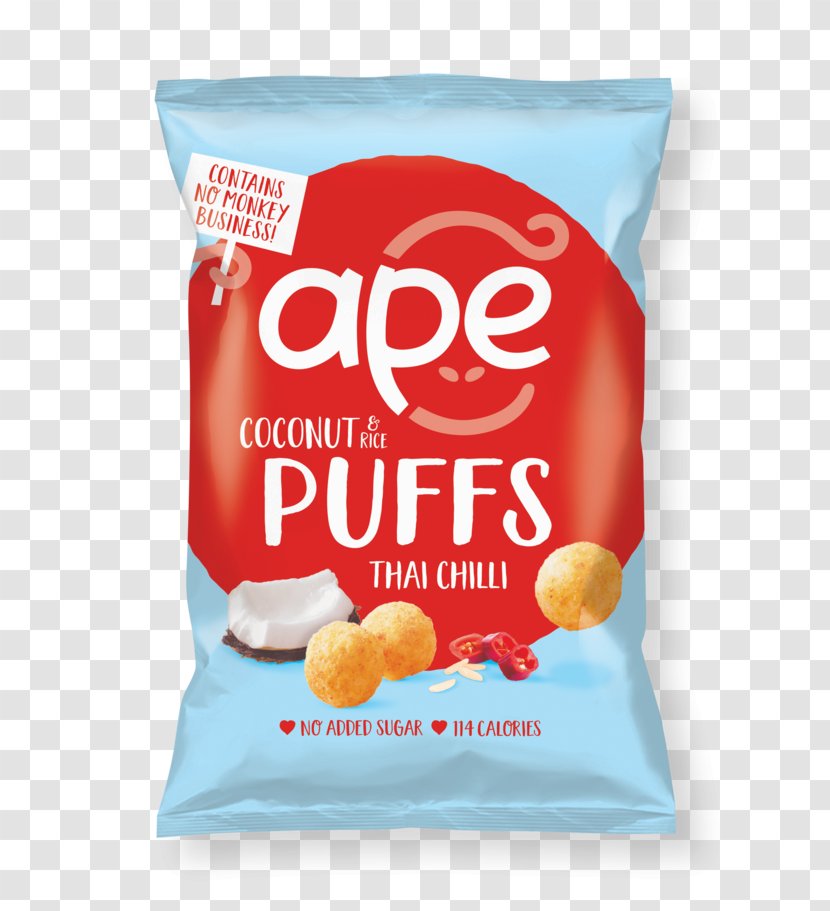 Coconut Ape Crisp Thai Cuisine Salt - Potato Chip Transparent PNG