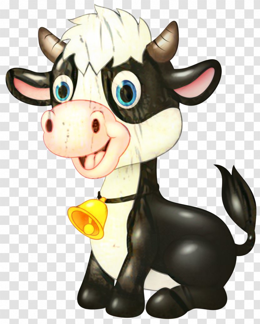 Miniature Cattle Vector Graphics Clip Art Little Calf Illustration - Royaltyfree - Animated Cartoon Transparent PNG