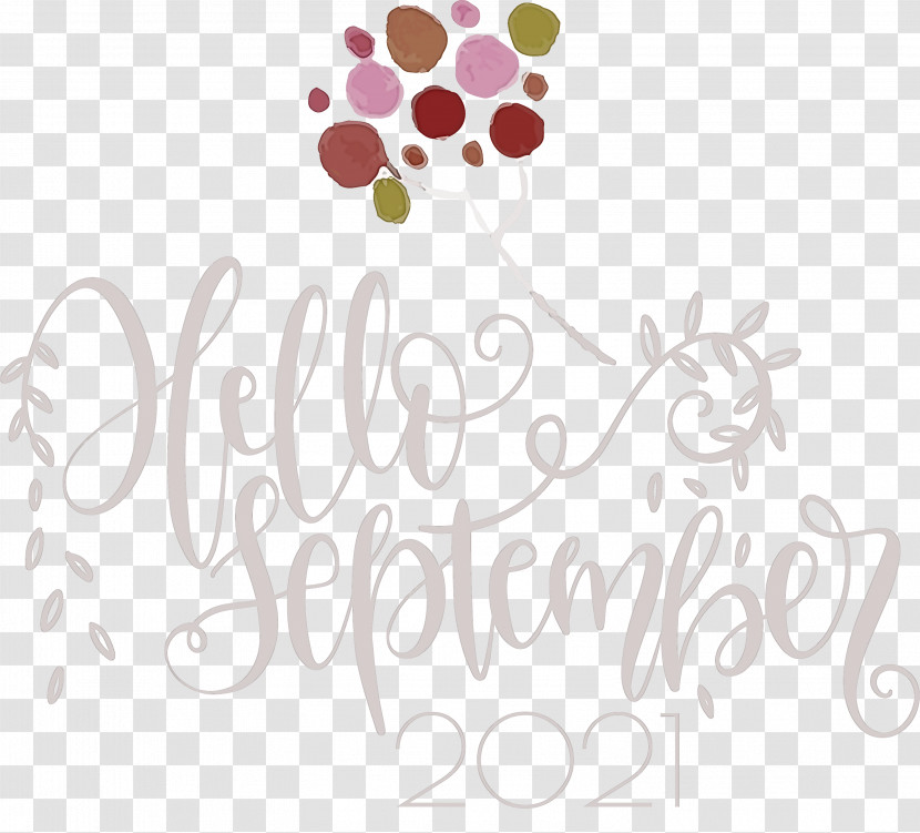 Hello September September Transparent PNG