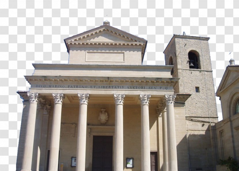 Guaita Basilica Di San Marino Roman Catholic Diocese Of Marino-Montefeltro Church - Medieval Architecture - Cathedral Transparent PNG