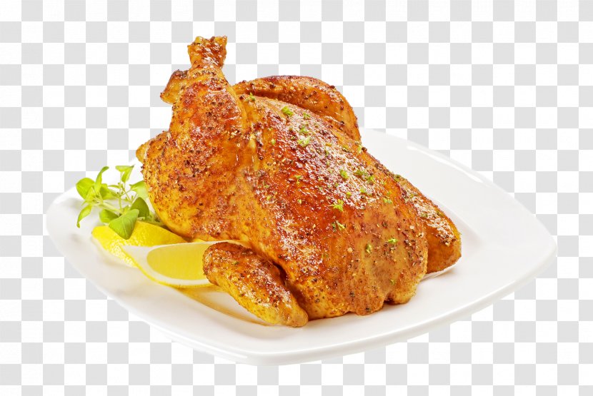 Roast Chicken Barbecue Fried - Garnish Transparent PNG
