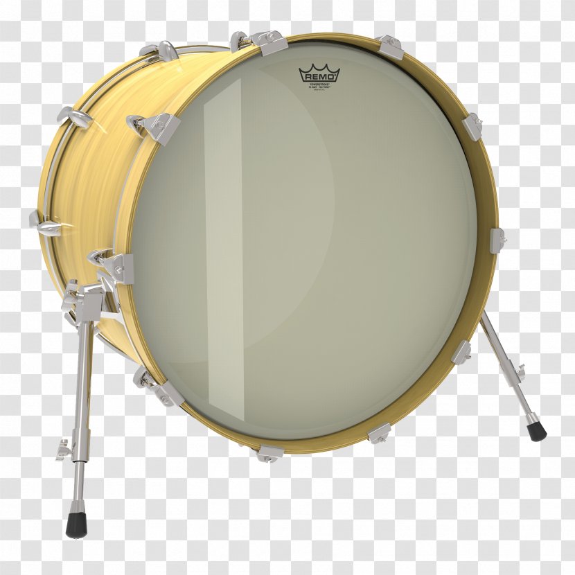 Remo Drumhead FiberSkyn Bass Drums - Silhouette - Drum Transparent PNG