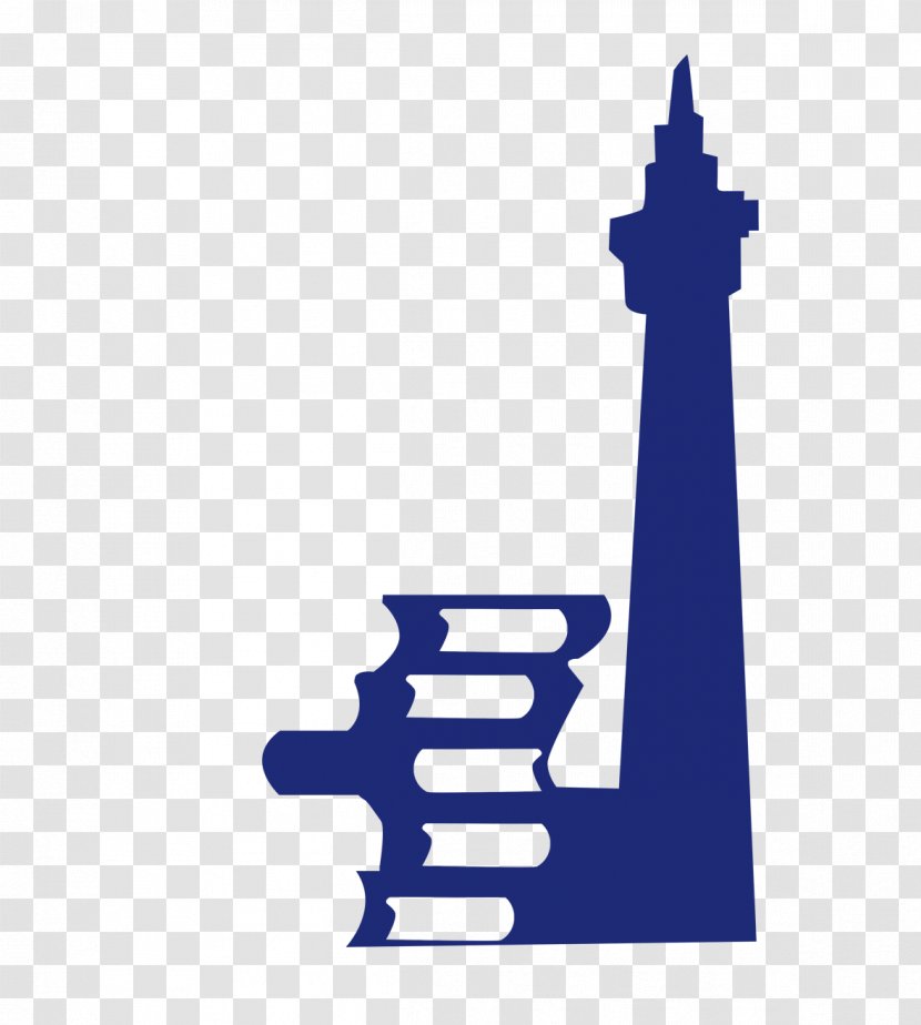 Logo Lighthouse Silhouette - Blue And Book Transparent PNG
