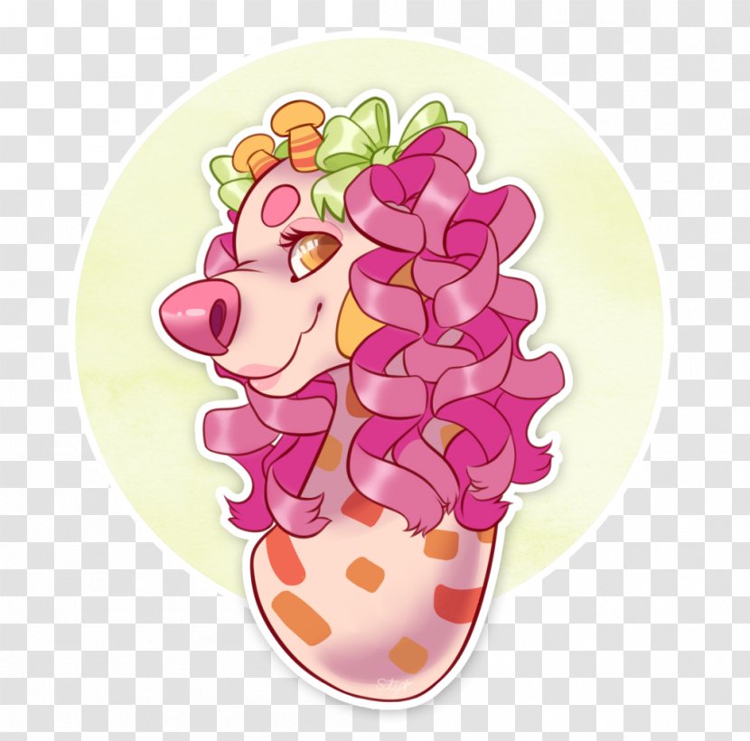 Cartoon Pink M Fruit Transparent PNG