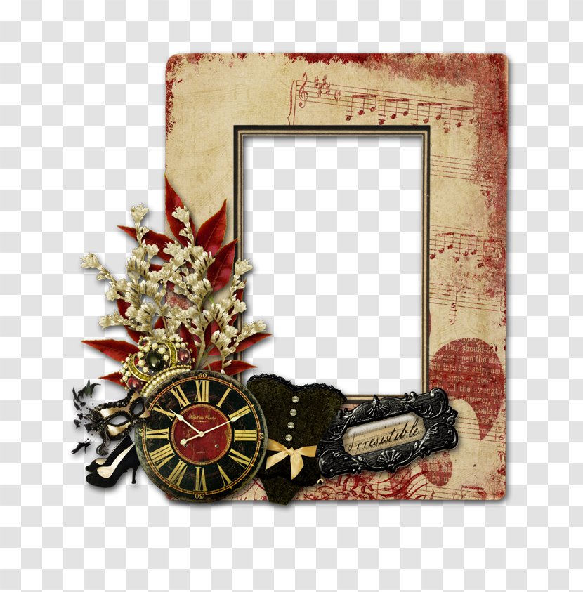 Picture Frame Photography Illustration - Watch Decorative Borders Transparent PNG