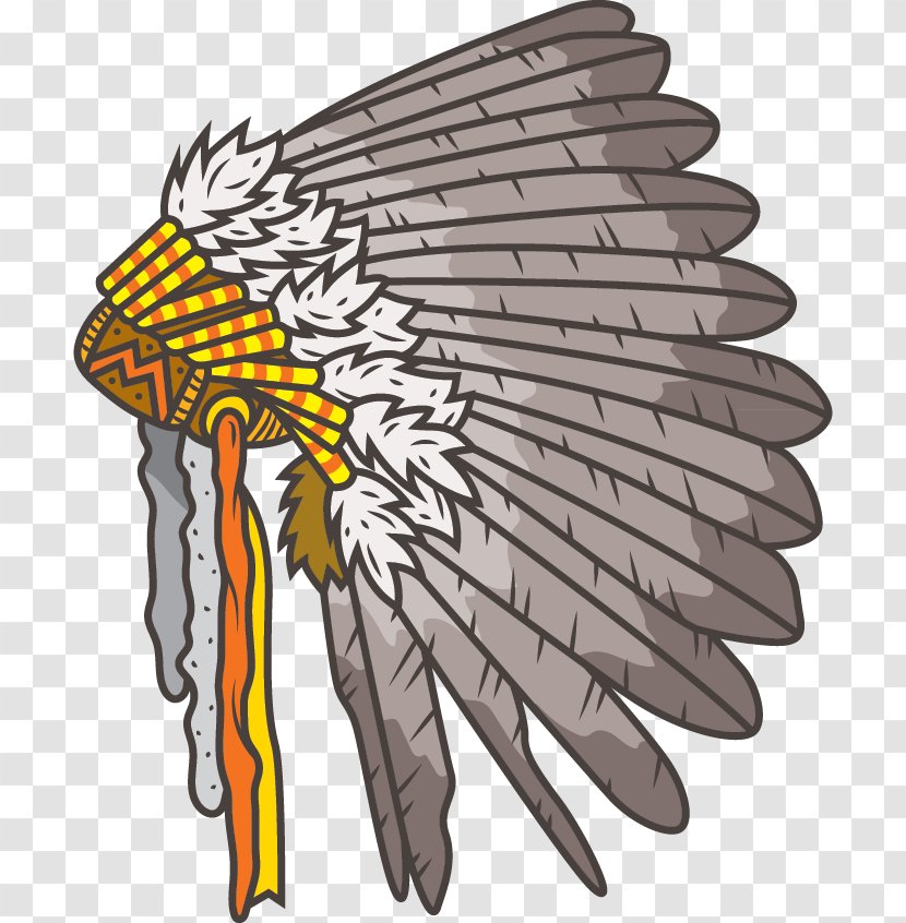 Indigenous Peoples Of The Americas Feather - Beak - Indian Vector Material Transparent PNG
