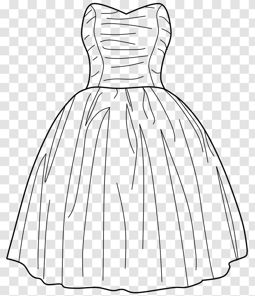 Wedding Dress Gown Fashion Prom - Neck - Dresses Transparent PNG