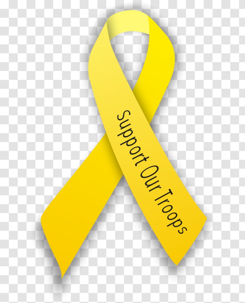 Yellow Ribbon Support Our Troops Industry Clothing Accessories - Certification Transparent PNG