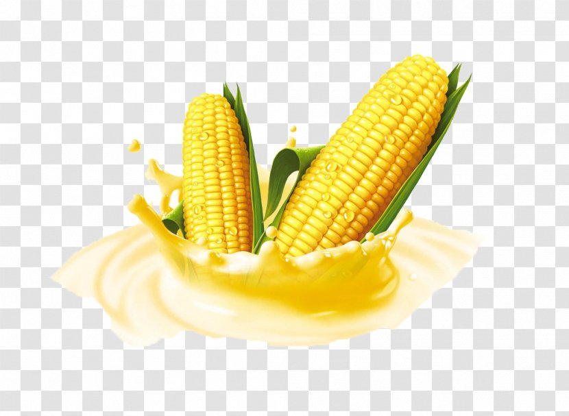 Corn On The Cob Maize Sweet Food - Yellow Transparent PNG