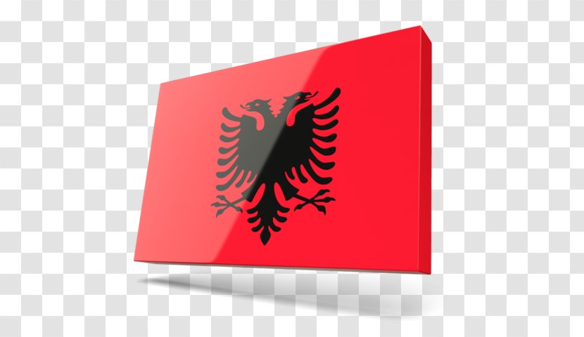 Flag Of Albania Albanian Coat Arms - Greater Transparent PNG
