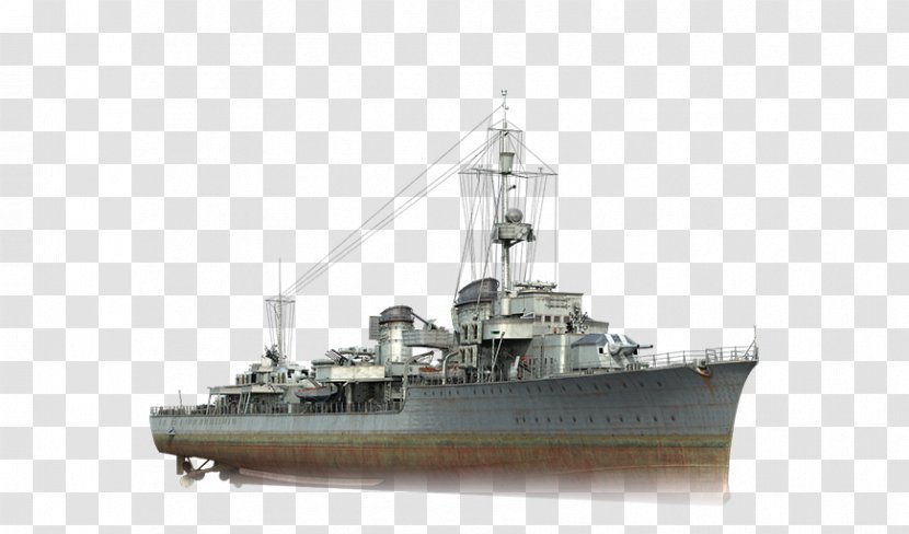World Of Warships Destroyer Battleship HMS Lightning - Wargaming - Corvette Dock Landing Ship Transparent PNG