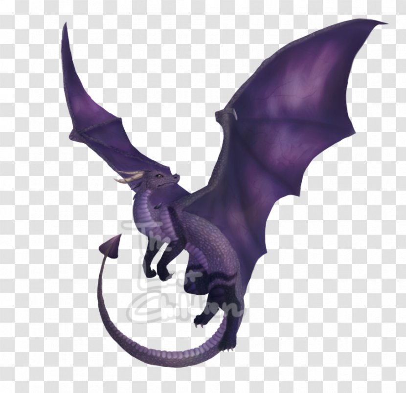 Dragon - Purple - Fictional Character Transparent PNG