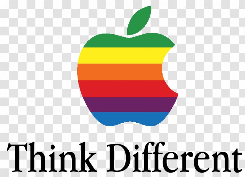 Logo Graphic Design Clip Art Font Brand - Apple Think Different Transparent PNG