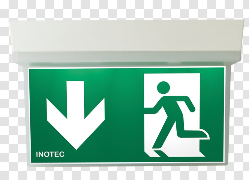 Exit Sign Emergency Fire Escape Safety - Signage - Batter Transparent PNG
