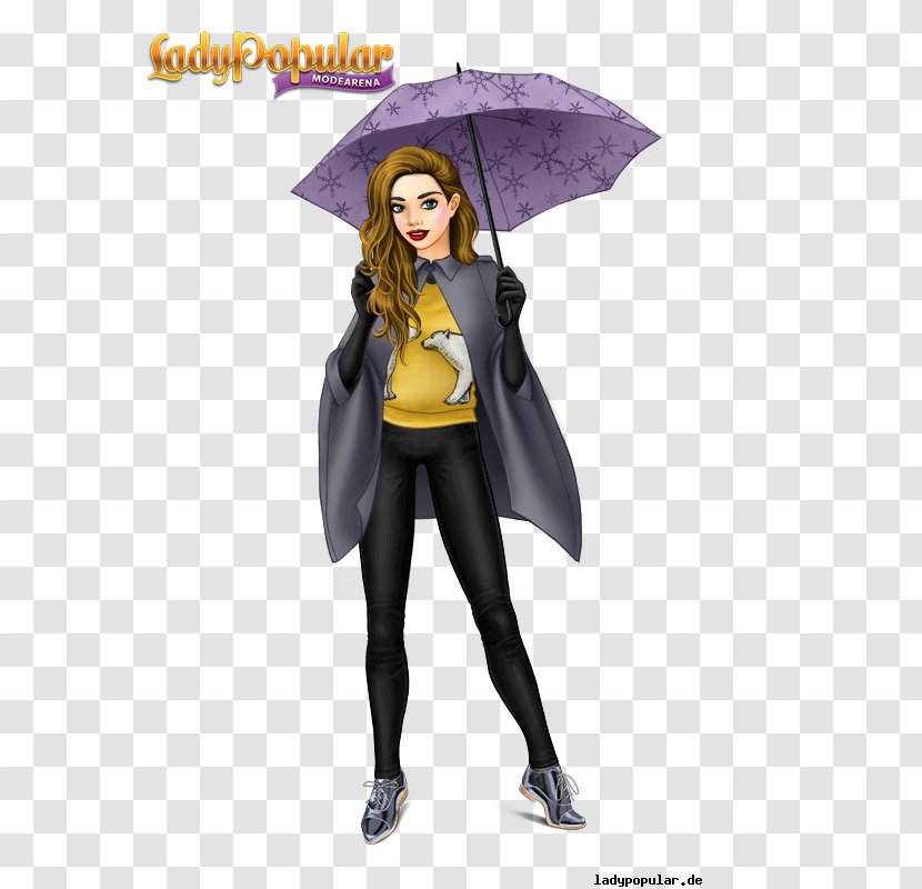 Lady Popular Figurine - Outerwear Transparent PNG