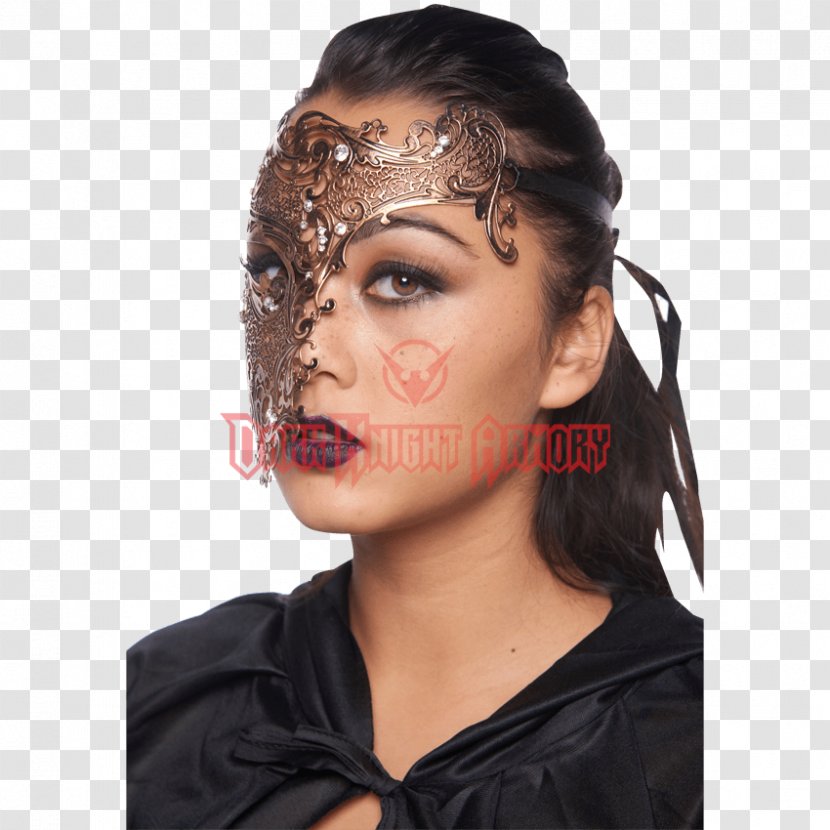 Headpiece Forehead Face Nose Mask - Heart Transparent PNG