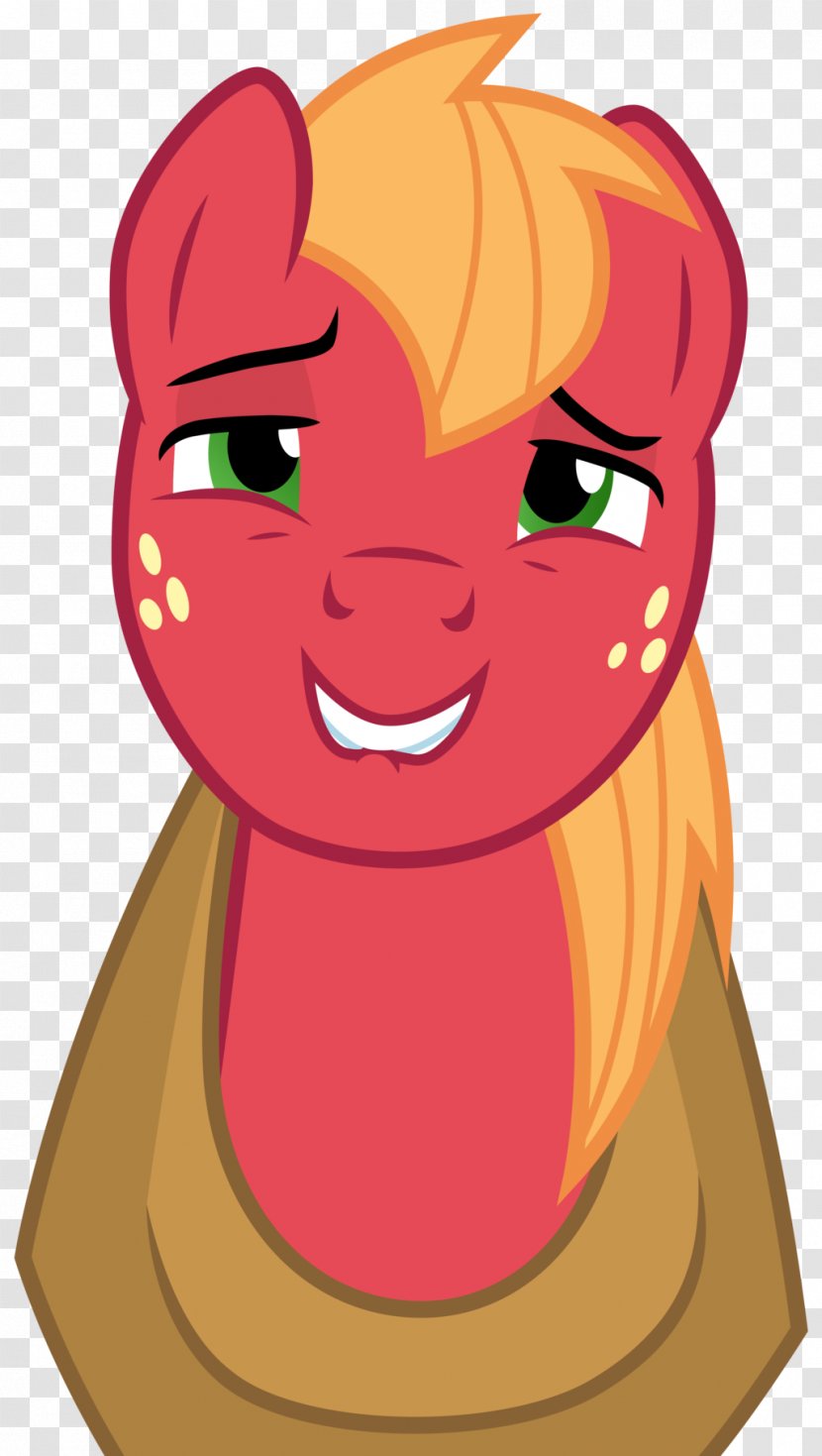 Big McIntosh My Little Pony: Friendship Is Magic Smile Pinkie Pie Smirk - Frame - Mac Transparent PNG