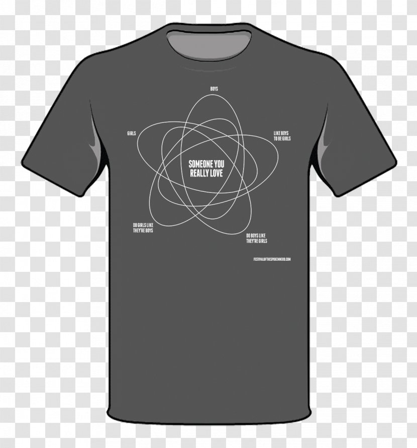T-shirt Venn Diagram Nerd Girls & Boys - Song Transparent PNG