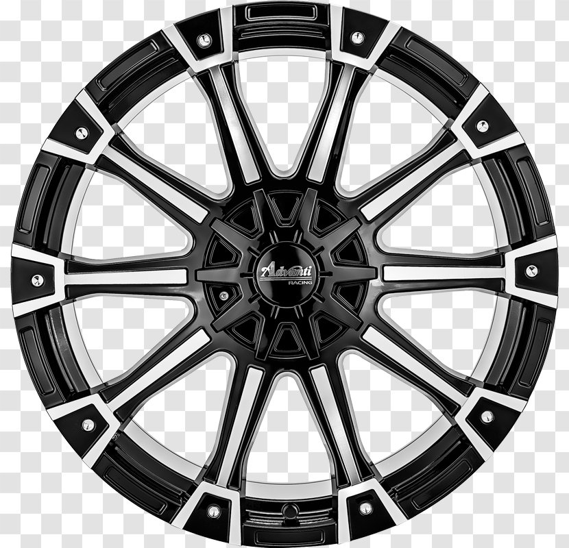 Alloy Wheel Sizing Forging Rim - Black - Oz Group Transparent PNG