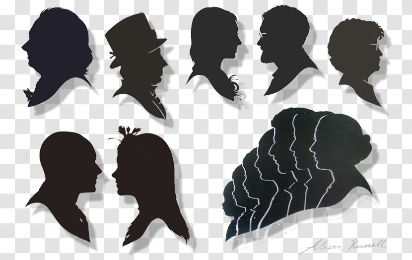 Silhouette Artist Drawing - Roving - Grandmother Transparent PNG