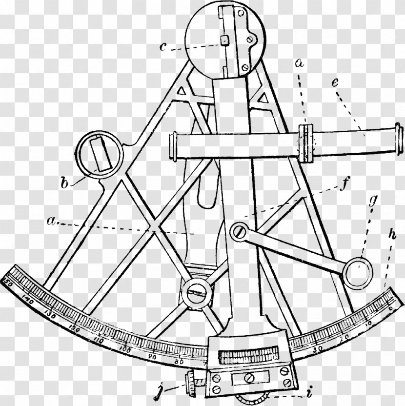 Sextant Drawing Schematic Clip Art - Line - Linguini Ratatouille Transparent PNG