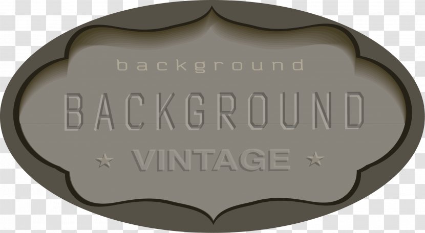 Brand Label Brown Font - Oval - Deep Coffee Color Simple Wine Logo Transparent PNG