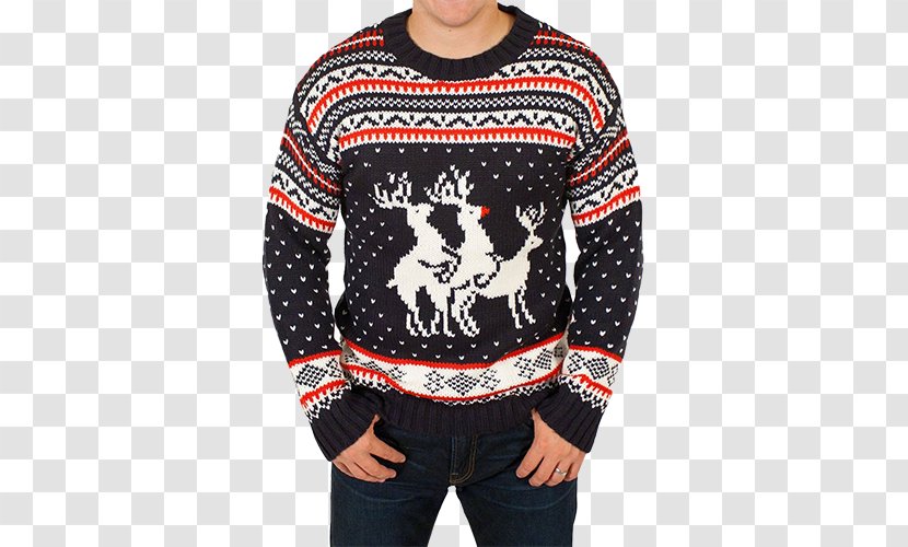 Christmas Jumper Sweater Clothing T-shirt - Tshirt Transparent PNG