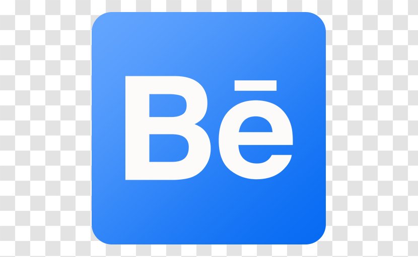 Blue Number Area Text - Logo - Behance Transparent PNG