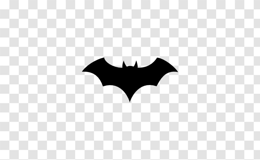 Batman Bat-Signal Silhouette Logo - Wing Transparent PNG