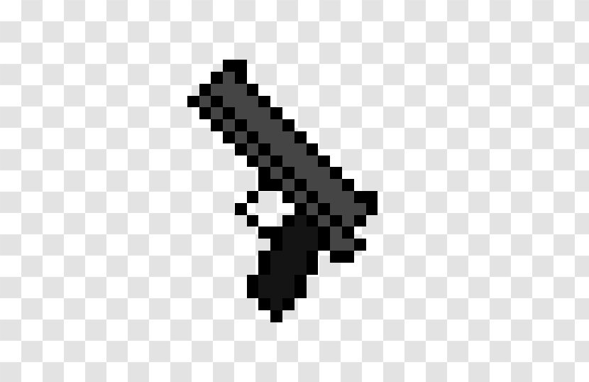 Minecraft Pixel Art Vector Graphics - Bead - Gun Mod Transparent PNG