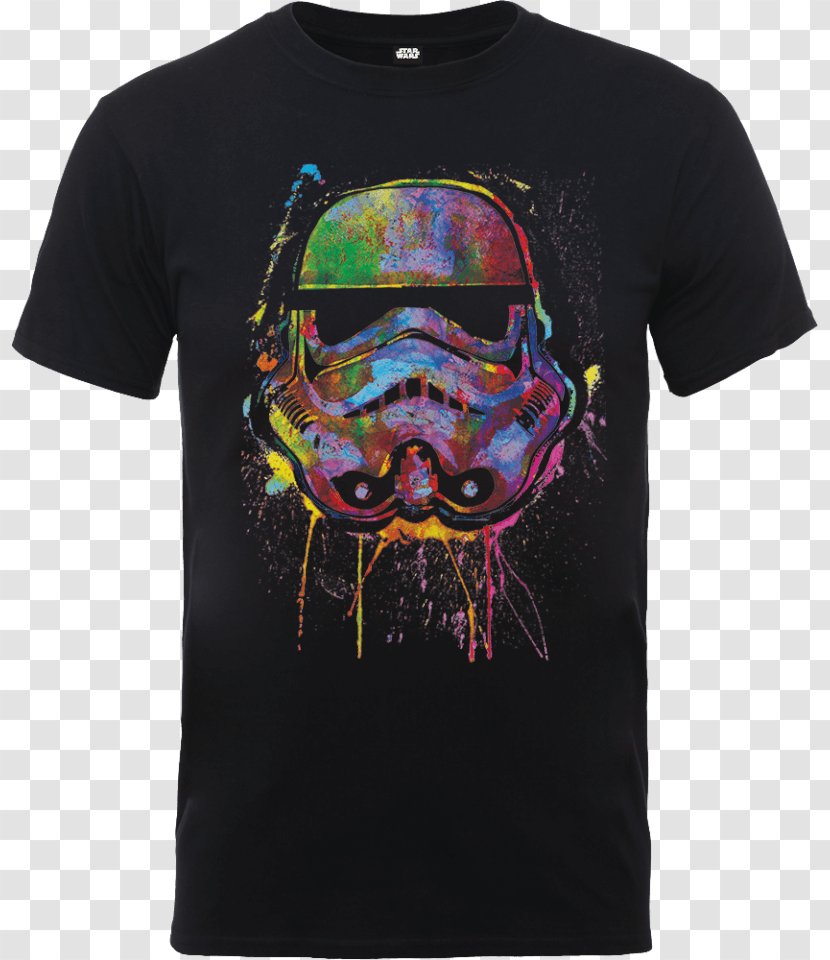 Stormtrooper T-shirt Hoodie Star Wars Slipper - Sleeve Transparent PNG