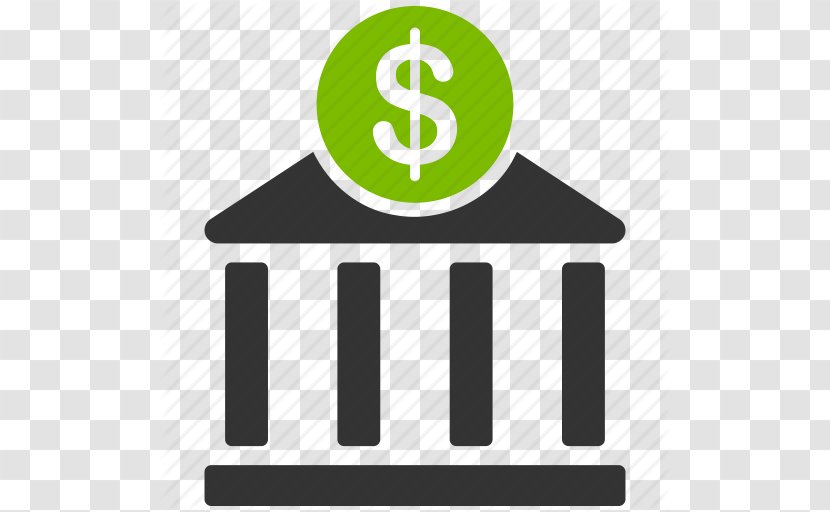 Bank Account Money - Number - Blue Icon In Flat Style With The Building Facade Three Transparent PNG