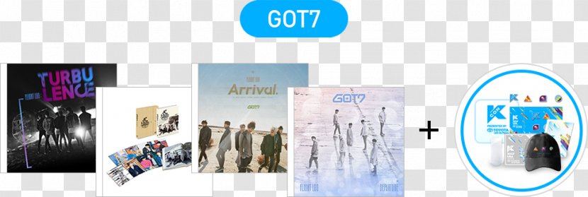 KCON GOT7 K-pop South Korea Mnet - Flower - Got7 Flight Log Departure Transparent PNG
