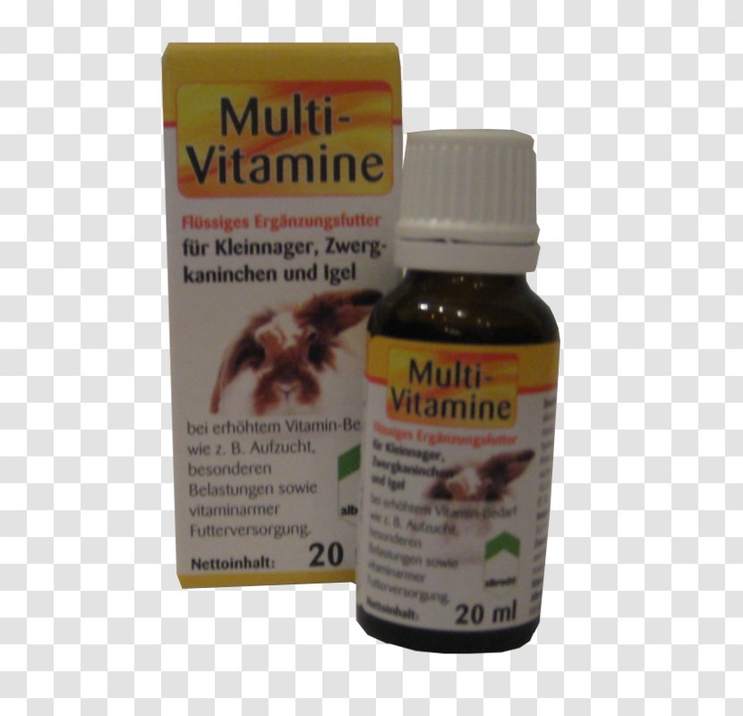Multivitamin Dwarf Rabbit Erinaceidae Solution - Vitamin - Vitamine Transparent PNG