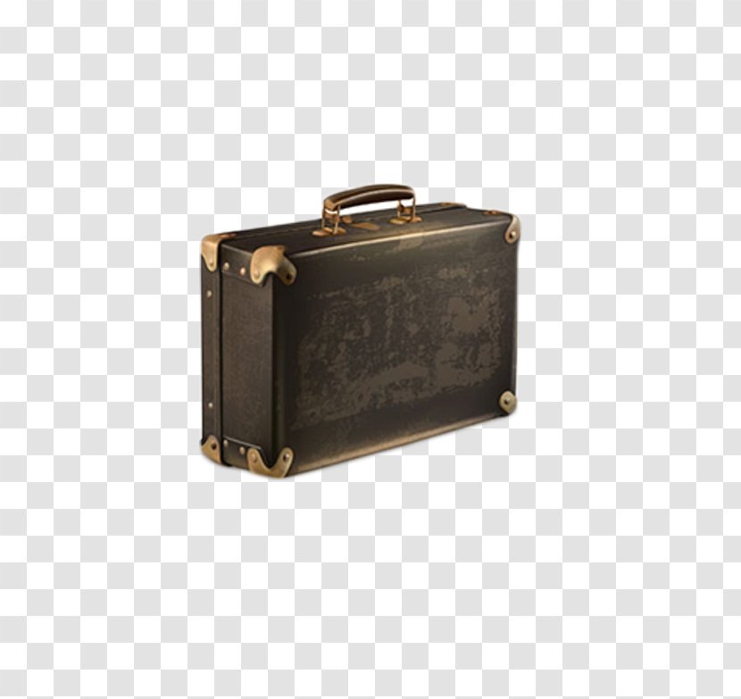 Suitcase Baggage Travel - Retro Hand Luggage Transparent PNG