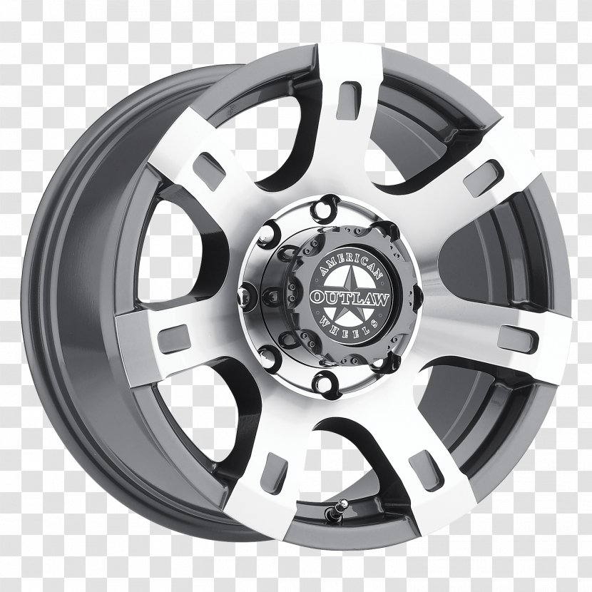 United States Alloy Wheel Sheriff Vehicle Tire - Spoke Transparent PNG