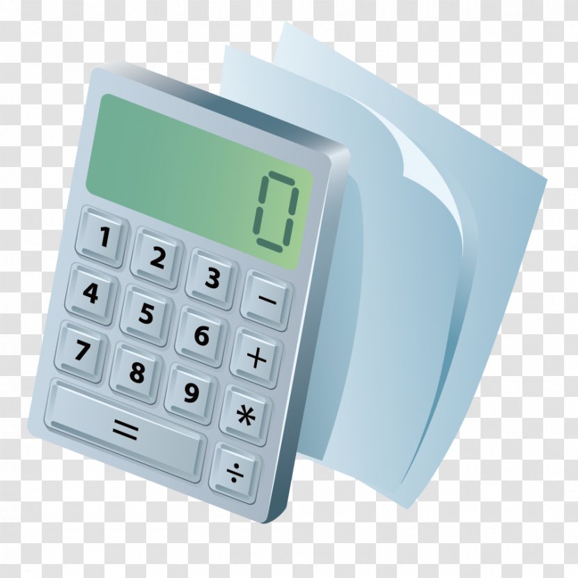 Calculator Calculation Software - Hardware - Vector Tool Computer Transparent PNG