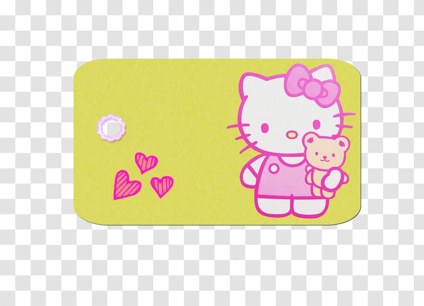 Hello Kitty Balloon Kid Party Birthday Wallpaper - Magenta - Backgrond Transparent PNG