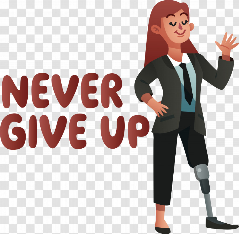 International Disability Day Never Give Up International Day Disabled Persons Transparent PNG